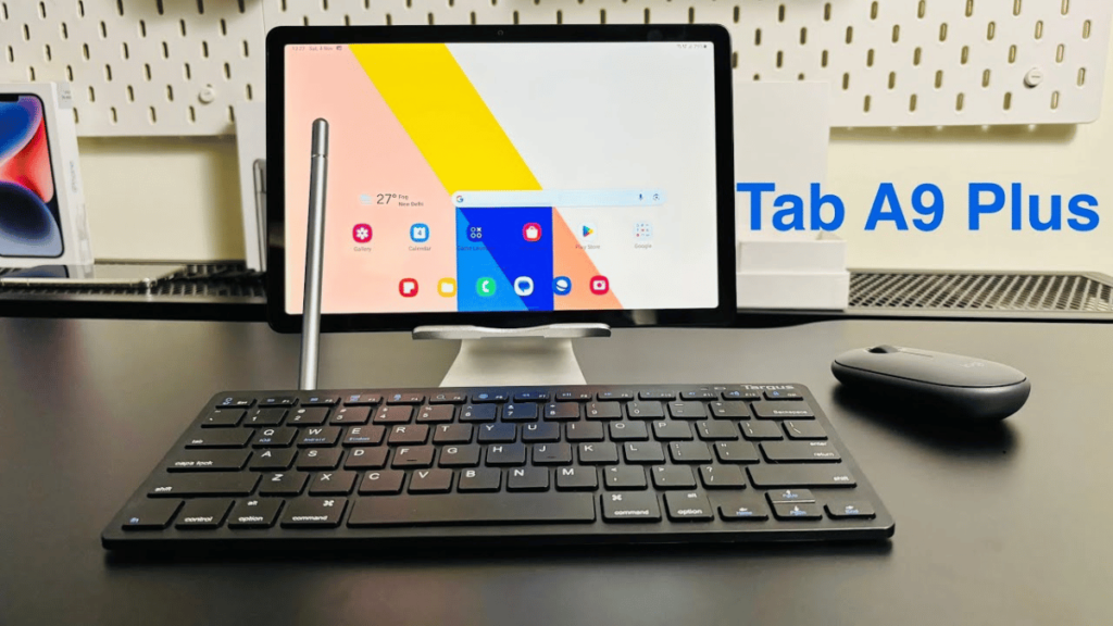 Samsung Galaxy Tab A9 Plus: A Mini Laptop Experience – Full Review